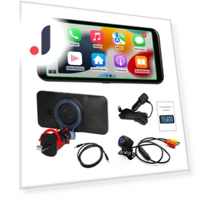6.25-inch Wireless CarPlay Android Auto Multimedia Video Player — Stereo Receivers, Cars Auto Home