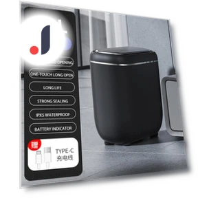 Automatic Sensor Trash Can — Kitchen Cans, Homedepot