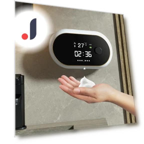 Automatic Wall-Mounted Soap Dispenser — Hand Dryers, Seahorse Home