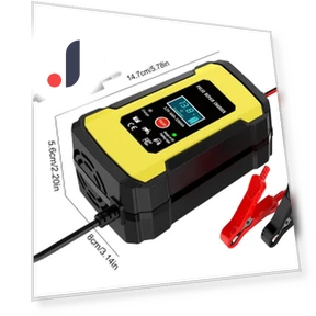 Battery Maintenanceer Motorcycle 12V6A Smart Car Battery Repair Pulse Charger — Battery Chargers, 888 Auto Parts Town