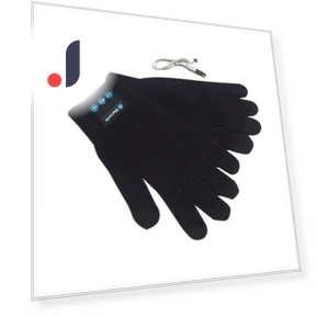 Bluetooth Cycling Gloves with Built-in Microphone — Gloves, Echoco