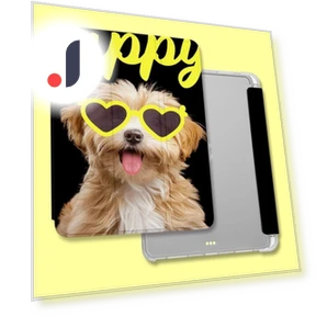Cute English Puppy Pattern Smart Case — Protective Cases, Joyway