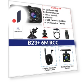Dual Lens Car Dash Cam — Dashboard Cameras, E-ACE