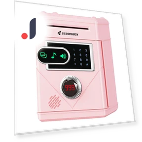 Electronic Touch Screen Piggy Bank — Savings & Piggy Banks, Simple and warm
