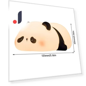 LED Night Light with Cute Panda — Night Lights, Refreshing Home