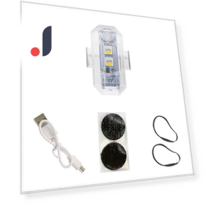 LED Warning Mini Signal — Vehicle Safety Signals, AutomobileMotorcycleParts