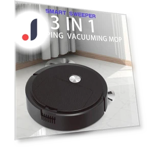 Mini Sweeping Machine 3-in-1 — Smart Cleaning Robots, Modern Home Furnishing