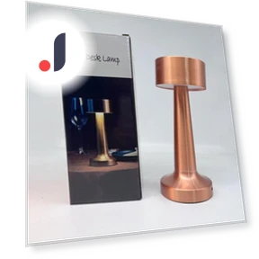 Modern Metal Touch Dimmer Night Light — Desk & Table Lighting, Zhou Yajin