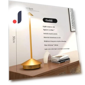 Rechargeable Table Lamp — Desk & Table Lighting, Vinde Home