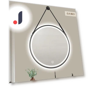 Round Makeup Mirror with LED Lighting — Makeup, Vinde Home