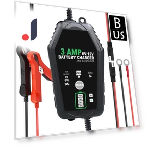 Smart Battery Charger Automatic for Trickle Lithium LiFePO4 Lead-Acid Batteries — Chargers, HTRC
