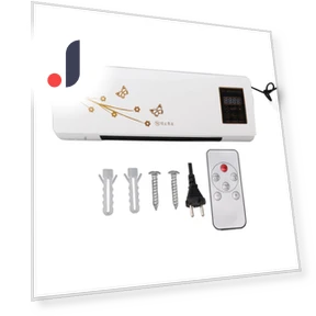 Smart Electric Heater with Remote Control — Portable Heating Solutions, Lntelligent Living Hall