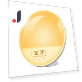Touch Alarm Clock with Sunrise & Sunset Simulation — Alarms & Clocks