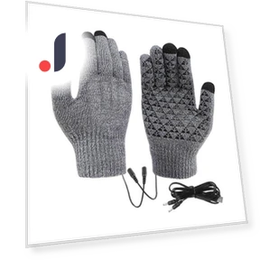 USB Heated Gloves — Gloves, electronic
