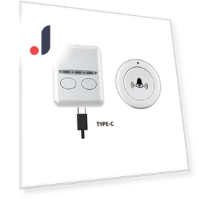 Wireless Electronic Doorbell — Push Buttons, Holland Zho