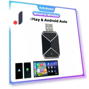 2 In 1 Wireless CarPlay Android Auto AI Box Adapter — Phone Accessories, RuJia Home Decor