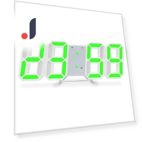 3D Digital Alarm Clock — Clocks, AE Selection