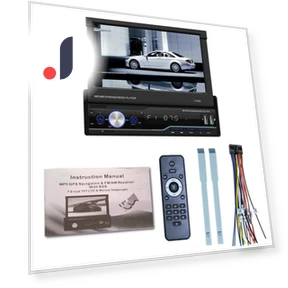 7-inch 1 Din Android Car Stereo with Touch Screen — Stereo Receivers, A Auto Parts Mall