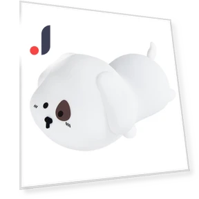 Adjustable Brightness Touch LED Night Light for Puppies — Night Lights, Luminaire Lighting Mall