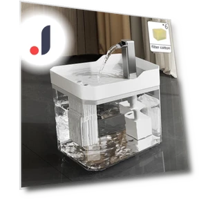 Automatic Recirculating Water Fountain for Cats — Fountains, GYROBALL