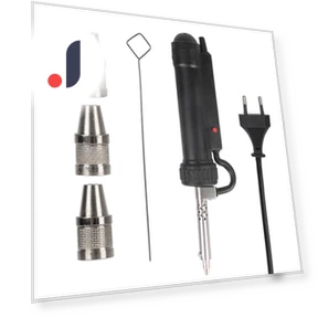 Automatic Solder Sucker with 3 Suction Nozzles — Desoldering Pumps, GYROBALL