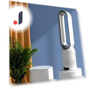 Bladeless Air Purifier Fan — Vertical Air Circulators, DC-Home-2