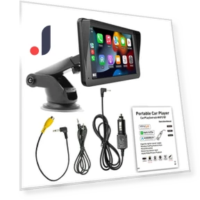 Car Multimedia Player with Carplay and Android Auto — Stereo Receivers, A Auto Parts Mall