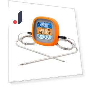 Dual Needle Color Screen Food Thermometer — Instant-Read, Happy Home Mall