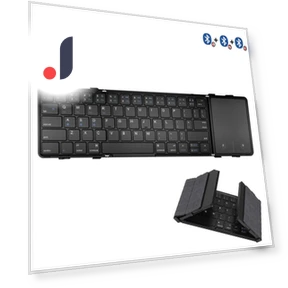 Folding Bluetooth Keyboard with Touchpad — Keyboards, Bellatrix