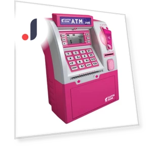 Kids ATM Toy — Savings & Piggy Banks, Simple and warm