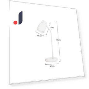 LED Desk Lamp with Adjustable Brightness — Study & Desk Lighting, Seahorse Home