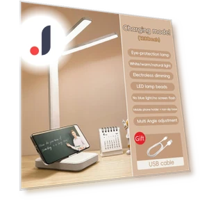 LED Desk Lamp with Touch Sensor — Study & Desk Lighting, LivingHousehold