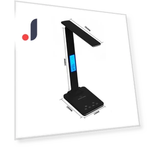 LED Desk Lamp with Wireless Charger — Desk & Table Lighting, Elegant Living House