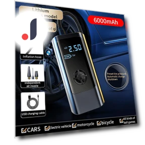 Mini Wireless Smart Car Pump Tire Inflation Pump — Inflation Devices, LEIBOO