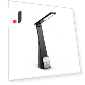 Multifunctional Desk Lamp with Bluetooth Speaker — Alarm, The Home Vault