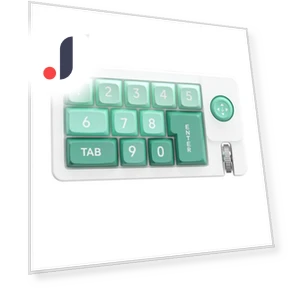 One-Handed Mechanical Keyboard with 12 Keys — Gaming Keyboards, Enjoy Smart Home