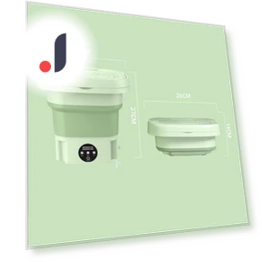 Portable Foldable Washing Machine with Centrifuge — Compact Washing Solutions, GYROBALL