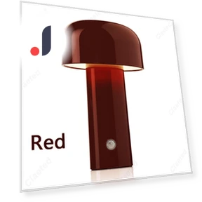 Portable Wireless Touch Mushroom Table Lamp — Lighting, Elegant Living House