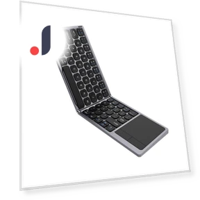 Rechargeable Foldable Bluetooth Keyboard with Touchpad — Keyboards, Bellatrix