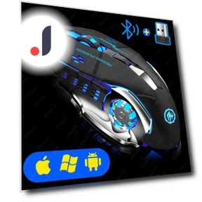 Rechargeable Wireless Gaming Mouse — Mouse Pads, Super Dream Home