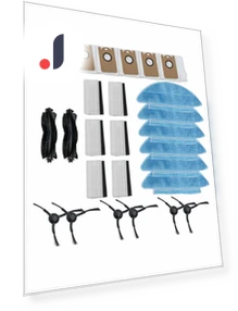 Replacement Filter and Side Brush Kit — Vacuum Attachments, Achievement2017