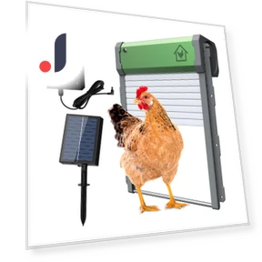 Smart Anti-Pinch Automatic Chicken Door — Window Openers, GYROBALL