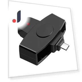 Smart Foldable CAC Card Reader — Card Adapters & Hubs, Luminaire Lighting Mall