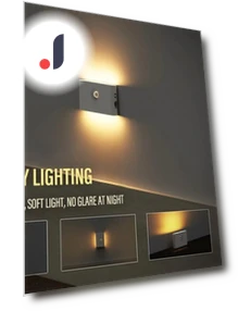 Smart Motion Sensor Wall Light — Night Lights, Elegant Living House
