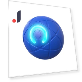 Smart Teasing Dog Ball LED Boredom Relief Toy — Balls, Vinde Home