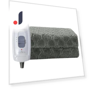 Velvet Plush Smart Blanket — Electric, Homedepot