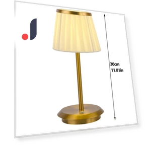 Vintage Fabric Touch Switch Table Lamp — Lighting, Super Star Mall