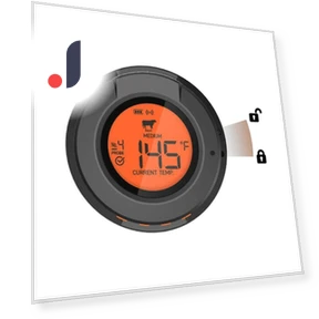 Wireless BBQ Remote Thermometer — Grill Thermometers, Happy Home Mall
