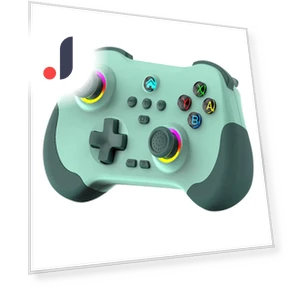 Wireless RGB Controller with Dual Vibration — Accessories, Home Textile Home Decoration