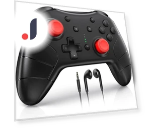Wireless Switch Pro Controller with Headphone Jack — Gaming Controllers, Bellatrix